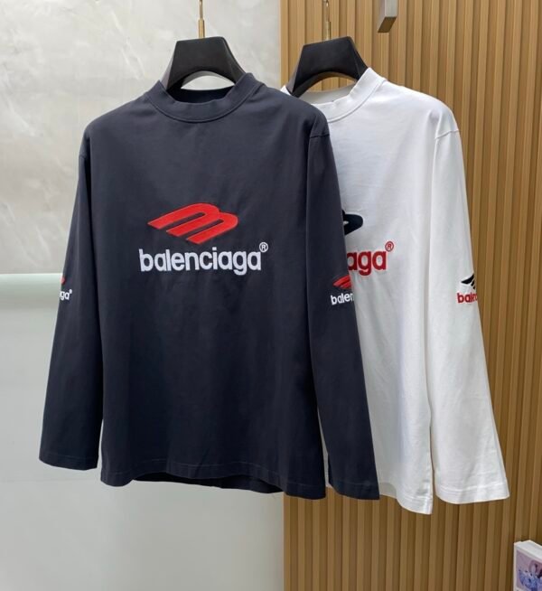 BLNCG 3B Sports Icon Oversized Vintage Jersey Jumper – Black