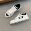 OFFW Low-Top Trainers with Black and White Contrast Panels