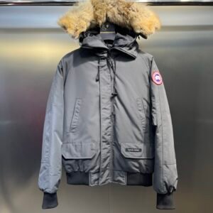 90cb423b CG Fur-Trim Hooded Jacket with Utility Pockets - Grey