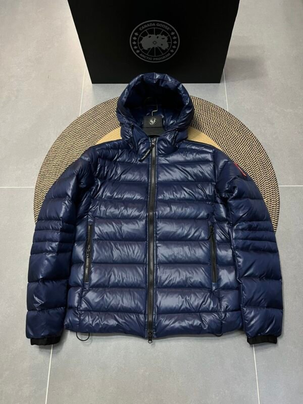 CG Hooded Puffer Jacket - Blue