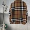 BRBY Check Zip-Up Jacket - Camel