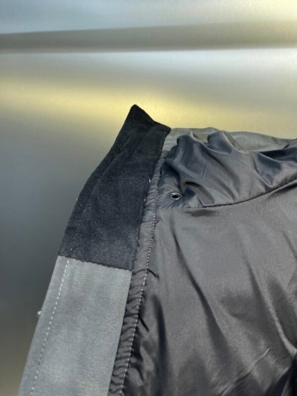 CG Quilted Hooded Puffer Jacket - Charcoal Grey