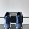 PRDA Trainers with Navy Geometric Panel Details