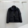 FND Hooded Zip-Up Utility Jacket - Black