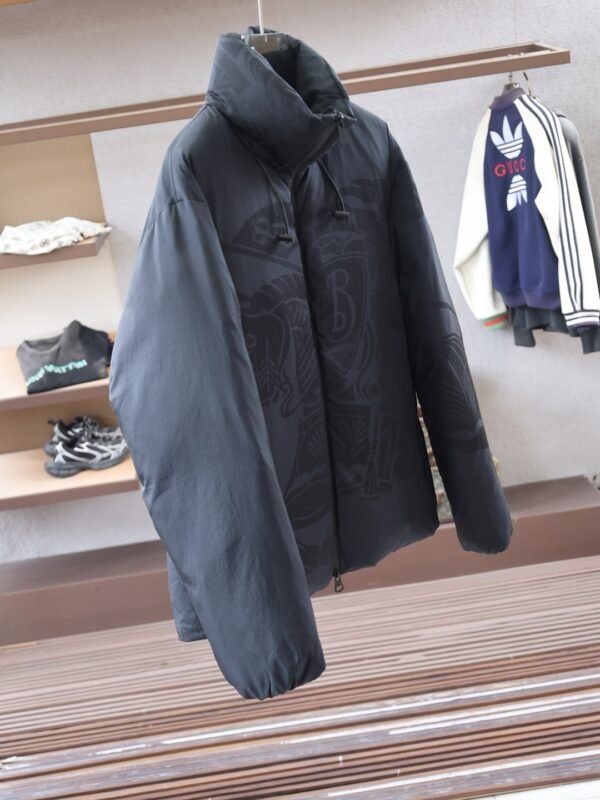 BRBY Zip-Up Insulated Jacket - Black