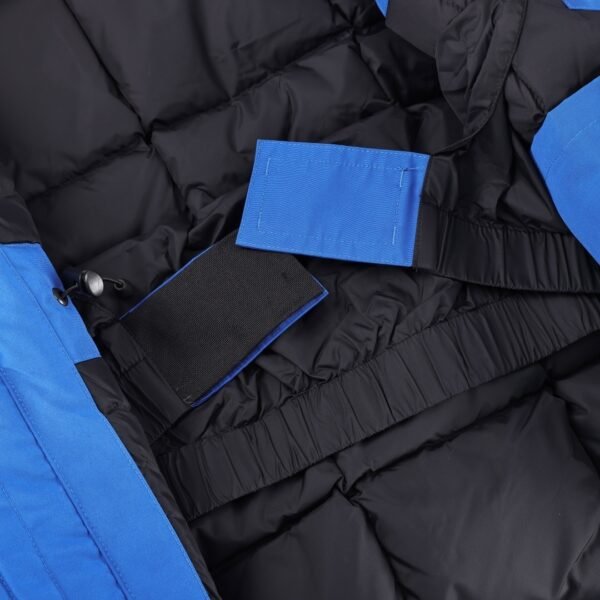 CG Utility Parka Coat with Fur-Trim Hood - Blue