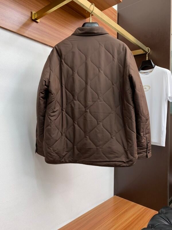 BRBY Quilted Jacket with Snap Buttons