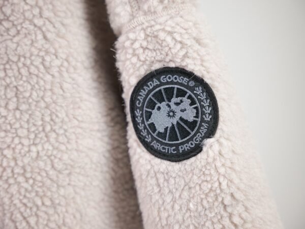 CG Zip-Up Sherpa Fleece Jacket - Blush Beige