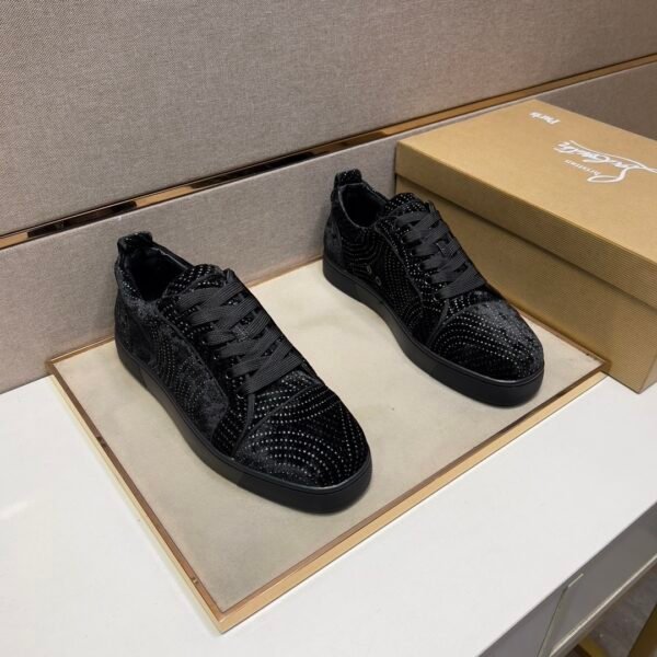 9842d619 CLB Trainers with Textured Dot Pattern - Black