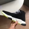 98b4b25d BLNCG Sock-Style Trainers with Sculpted Sole and Neon Accents - Black/White
