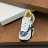 FND Chunky Trainers with Yellow Accents -  Navy/White