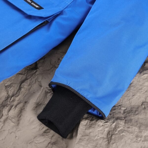 CG Utility Parka Coat with Fur-Trim Hood - Blue