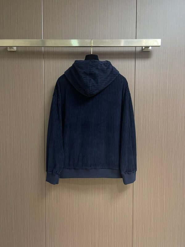 FND Hooded Zip-Up Jacket - Navy Blue