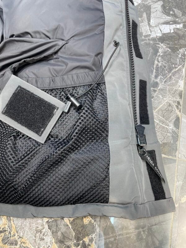 CG Utility Parka Coat with Fur-Trim Hood - Grey