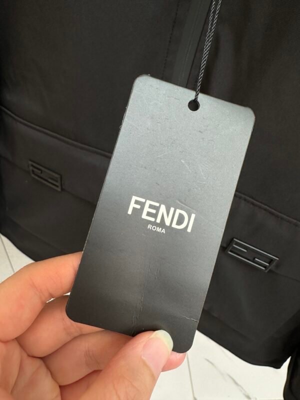 FND Hooded Zip-Up Utility Jacket - Black