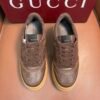 9e172436 GCCI Low-Top Monogram Trainers - Dark Brown