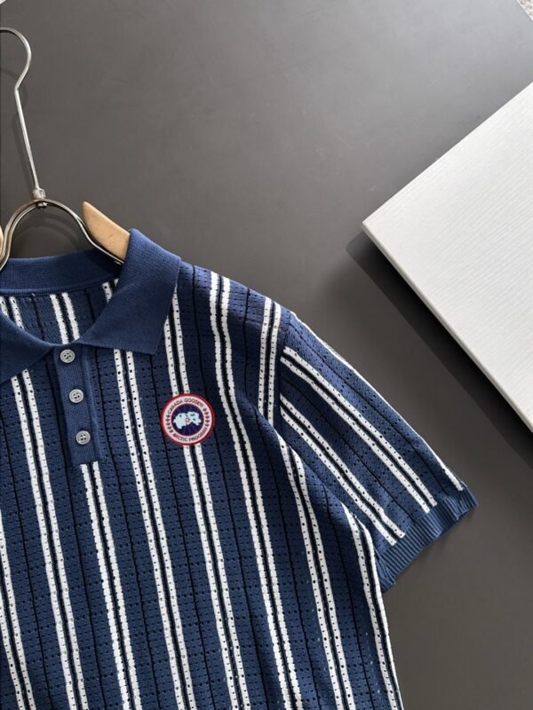 CG Stripped Polo Shirt – Blue
