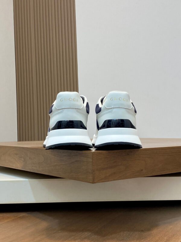 GCCI Trainers with Navy Contrast Panels