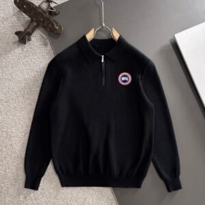 a16a3d3c CG Half-Zip Knit Jumper - Black