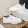 CLB Low-Top Trainers with Studded Toe Detail - White