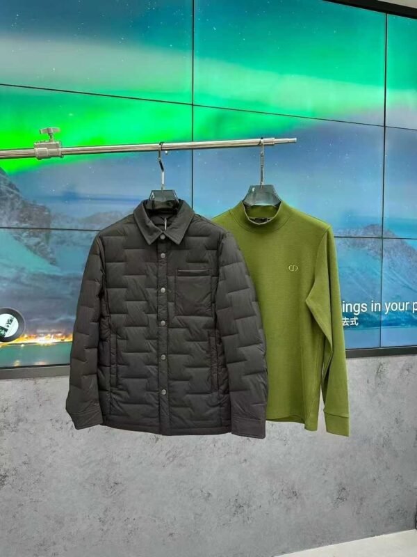 BRBY Snap-Button Jacket with Chest Pocket - Black