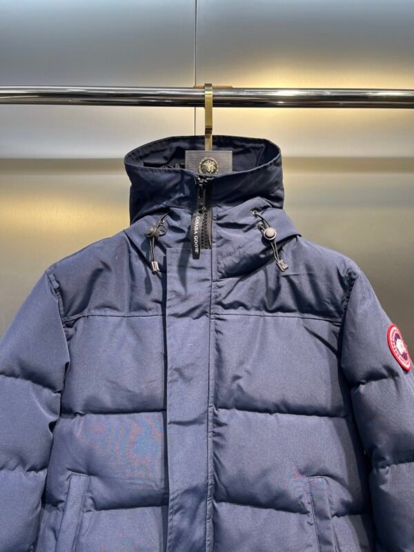 CG Quilted Hooded Puffer Jacket - Blue