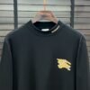 BRBY Crew Neck Jumper with Emblem Detail