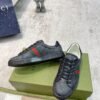 a43ca845 GCCI Monogram Trainers with Side Stripe - Black