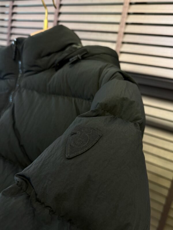 BRBY Hooded Padded Puffer Jacket - Black