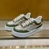 GCCI Low-Top Monogram Trainers - Olive Green