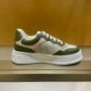 GCCI Low-Top Monogram Trainers - Olive Green