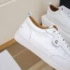 CLB Low-Top Trainers with Studded Toe Detail - White