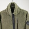 CG Zip-Up Sherpa Fleece Jacket - Olive Green