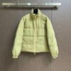 aa0e7d96 BRBY Puffer Jacket with Zip Front - Light Sage Green