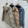 BRBY Hooded Check Jacket