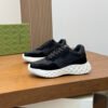 abeac5b4 GCCI Trainers with Contrast Panels and Textured Sole - Black