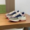 GCCI Trainers with All-Over Monogram Pattern - Multicolour