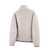 CG Zip-Up Sherpa Fleece Jacket - Blush Beige