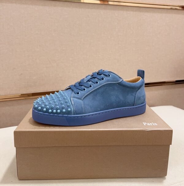 adacc43d CLB Low-Top Trainers with Studded Toe Detail - Blue