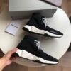BLNCG Sock-Style Trainers with Sculpted Sole - Black/White