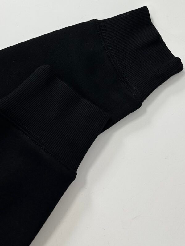 CD Embroidered Logo Pullover Hoodie - Black