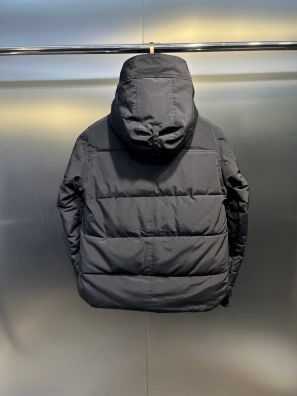 CG Quilted Hooded Puffer Jacket -Black