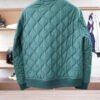 BRBY Quilted Jacket with Ribbed Collar