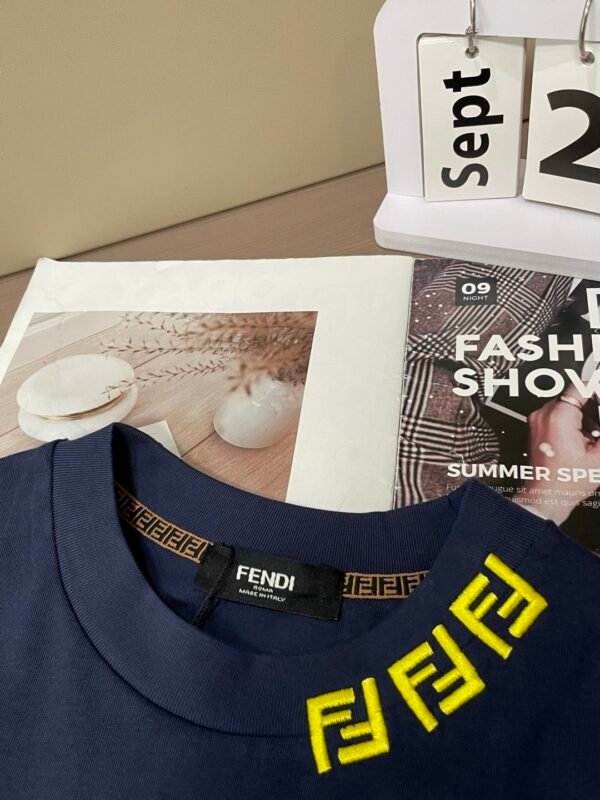 afd0b277 FND Crew Neck Jumper - Navy Blue