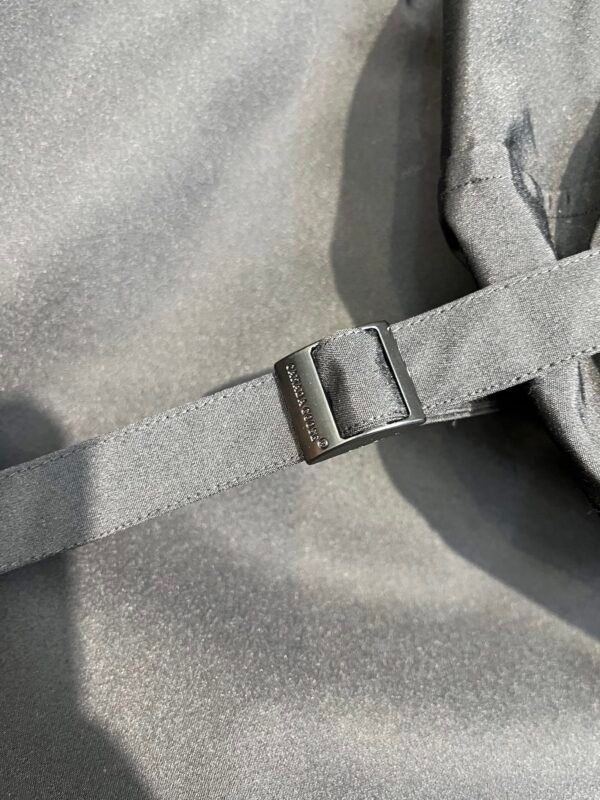 CG Fur-Trim Hooded Jacket with Utility Pockets - Black