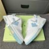 OFFW Trainers with Ice Blue Contrast Panels