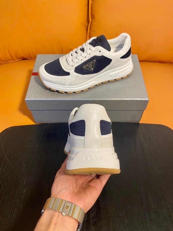 b3066659 PRDA Trainers with Breathable Mesh Panels - Black/White