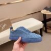 b3dcf515 CLB Low-Top Trainers with Studded Toe Detail - Blue
