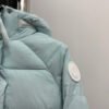 CG Hooded Puffer Jacket with Zip Pockets - Mint Green