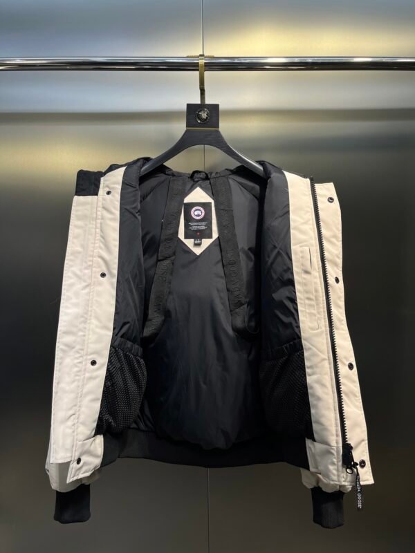 CG Fur-Trim Hooded Jacket with Utility Pockets - Light Beige